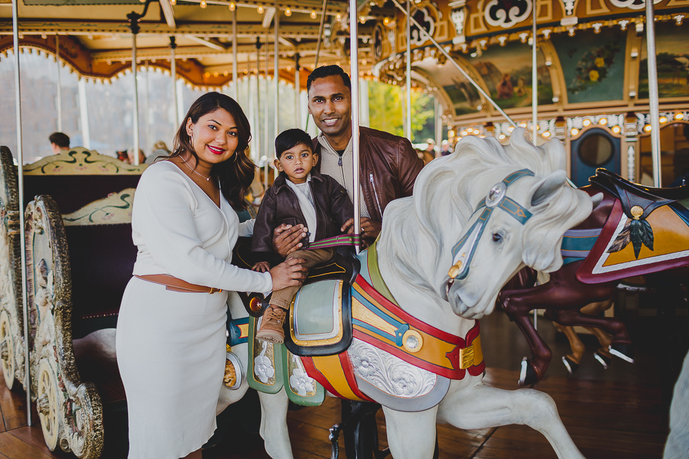 Jane's Carousel Family Session