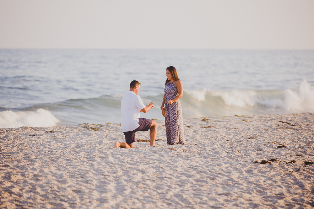 Proposal at Hampton Beach